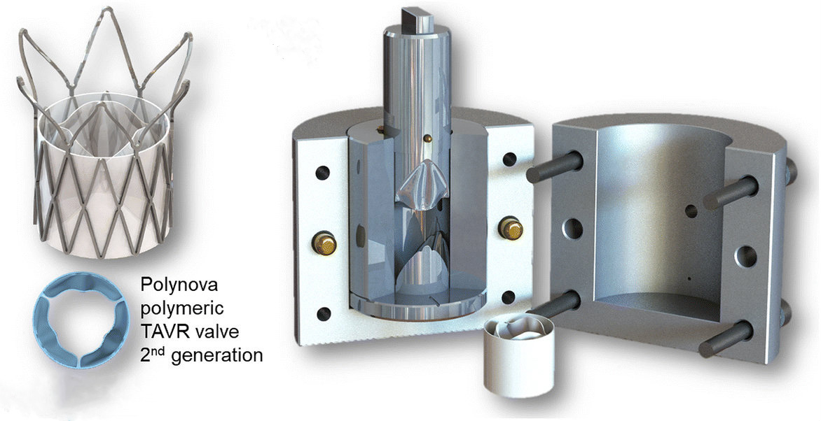 injection molded polymer valve device